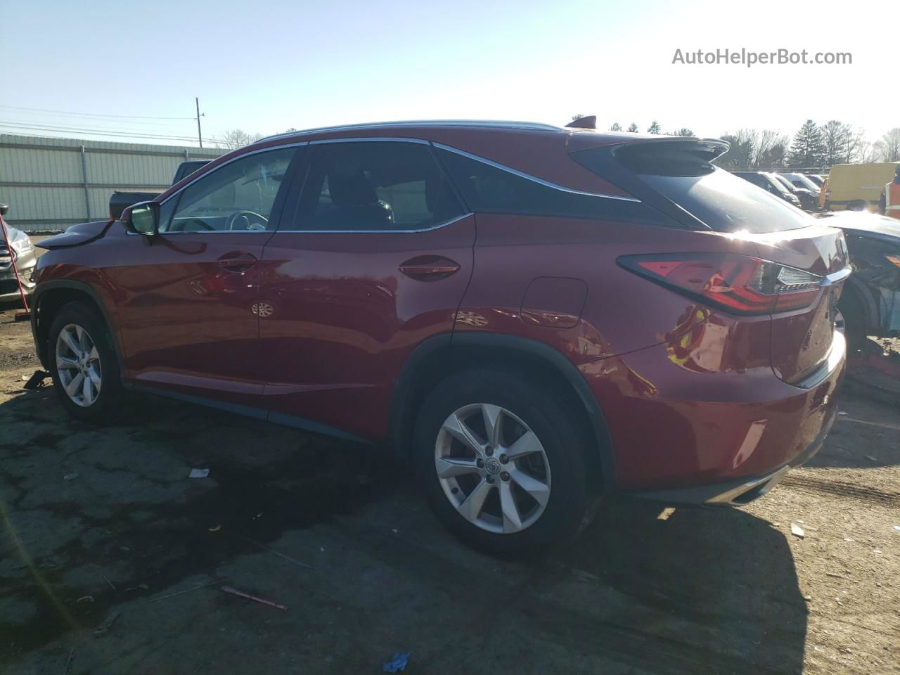 2016 Lexus Rx 350 Base Red vin: 2T2BZMCA1GC050475