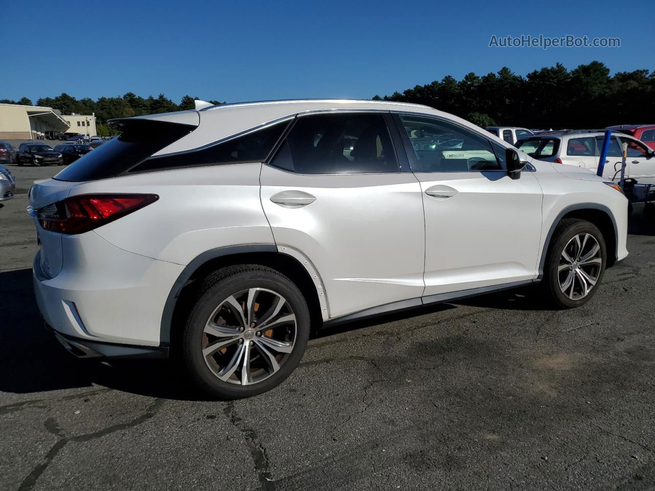 2016 Lexus Rx 350 Base White vin: 2T2BZMCA1GC052890