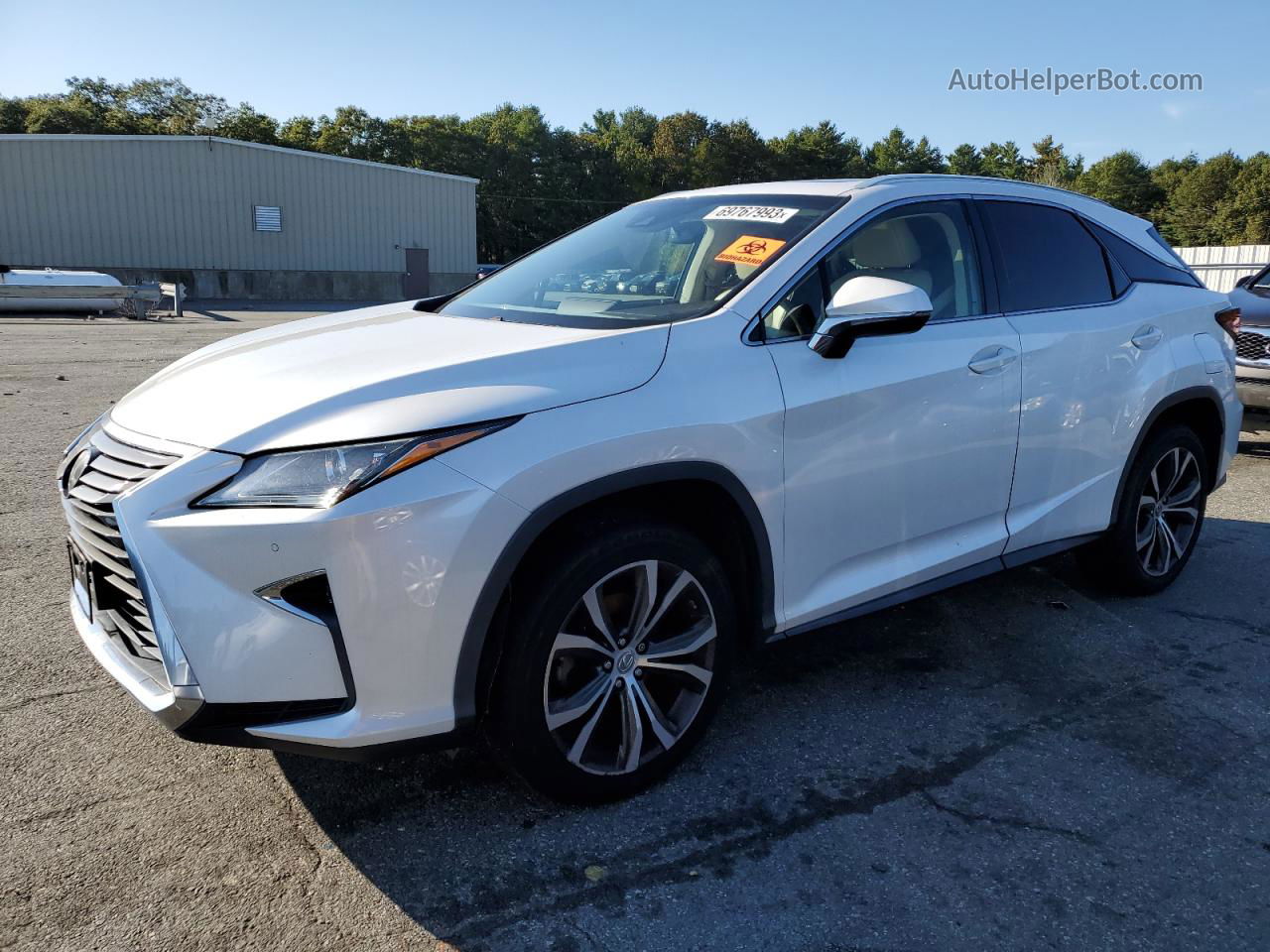 2016 Lexus Rx 350 Base White vin: 2T2BZMCA1GC052890