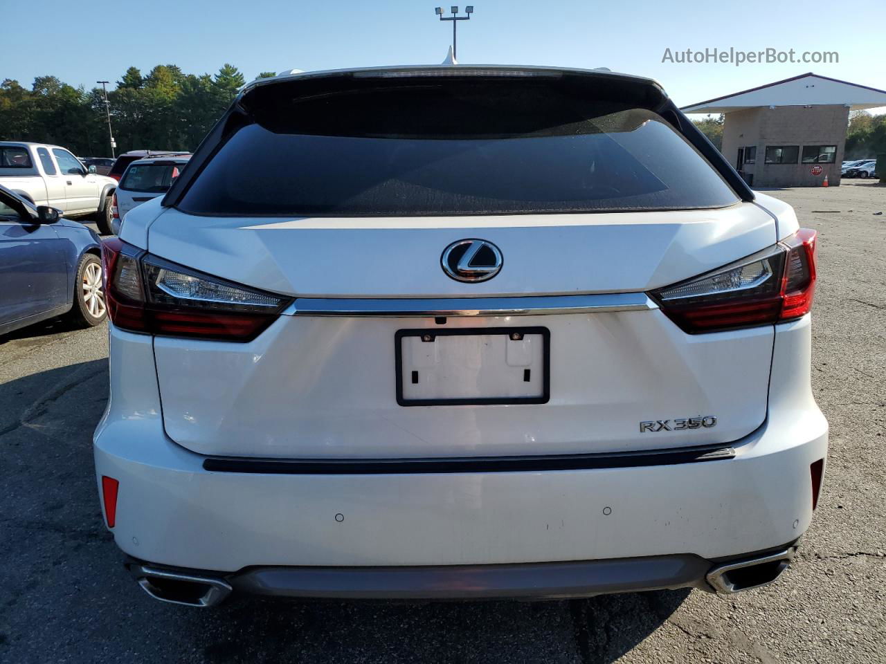 2016 Lexus Rx 350 Base White vin: 2T2BZMCA1GC052890