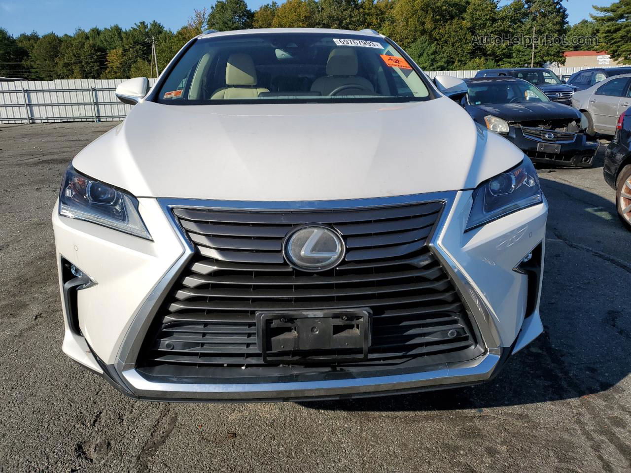 2016 Lexus Rx 350 Base White vin: 2T2BZMCA1GC052890