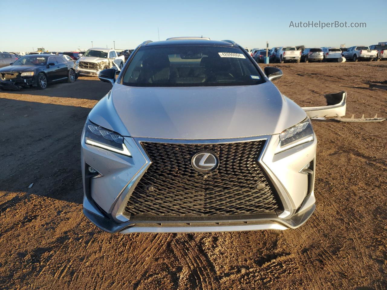 2016 Lexus Rx 350 Base Silver vin: 2T2BZMCA2GC012057