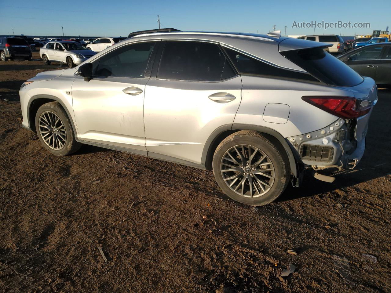 2016 Lexus Rx 350 Base Silver vin: 2T2BZMCA2GC012057