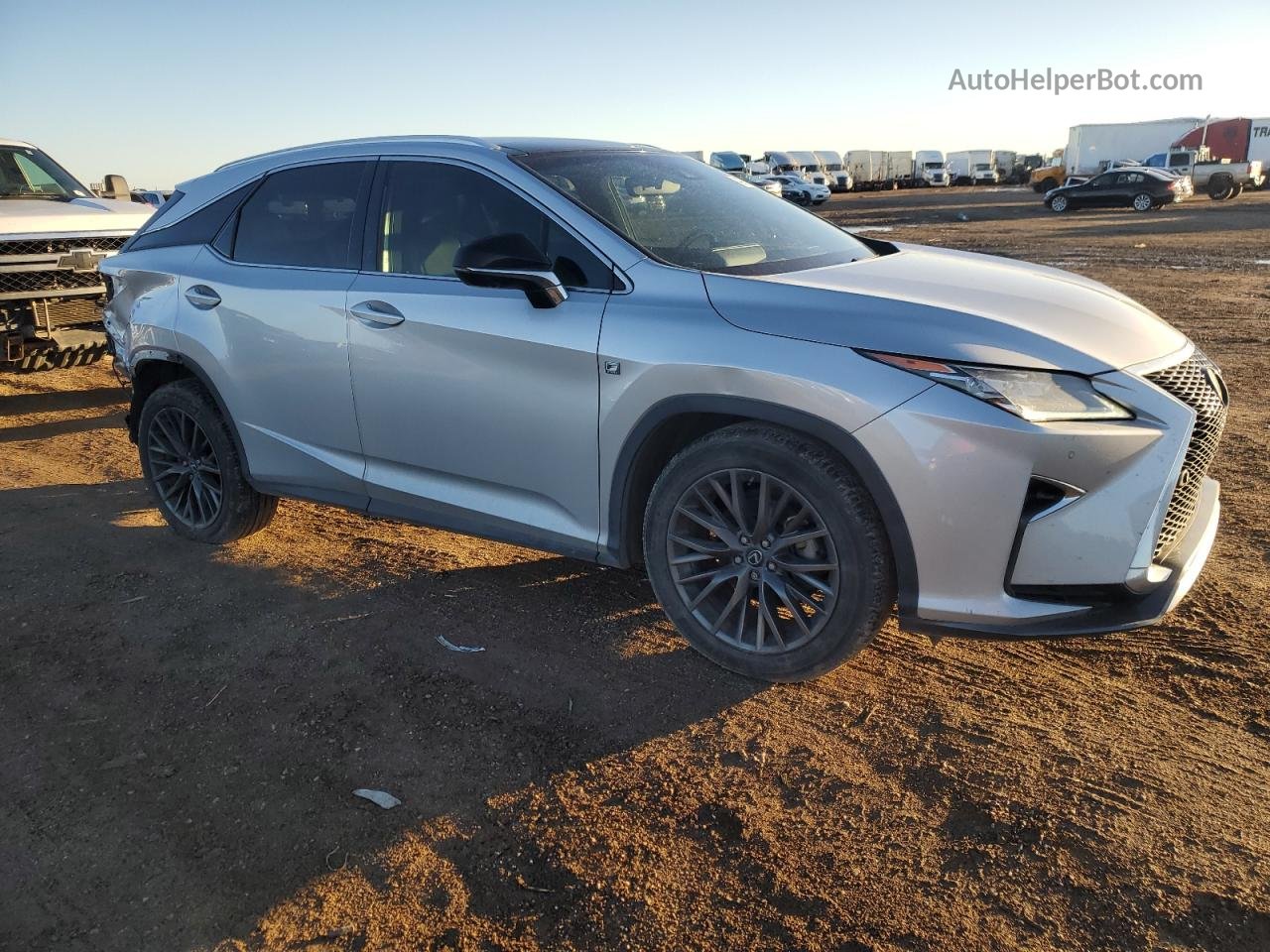 2016 Lexus Rx 350 Base Silver vin: 2T2BZMCA2GC012057