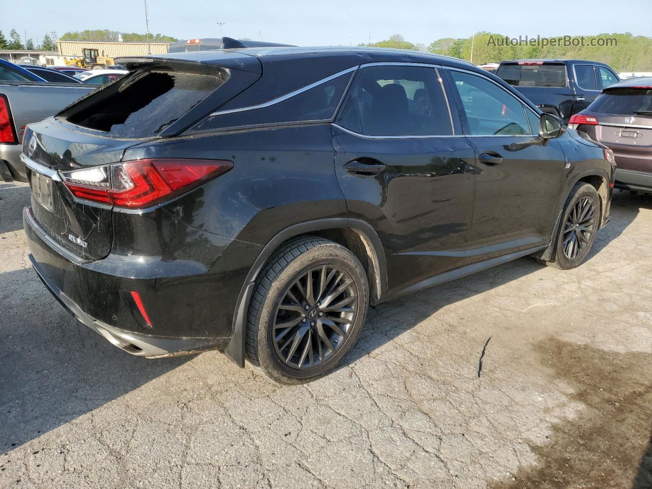 2016 Lexus Rx 350 Base Black vin: 2T2BZMCA2GC022460