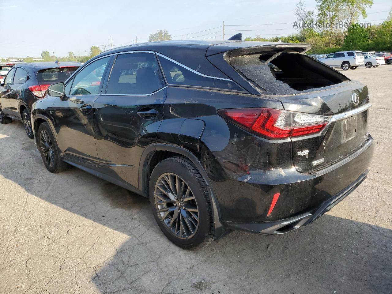 2016 Lexus Rx 350 Base Black vin: 2T2BZMCA2GC022460