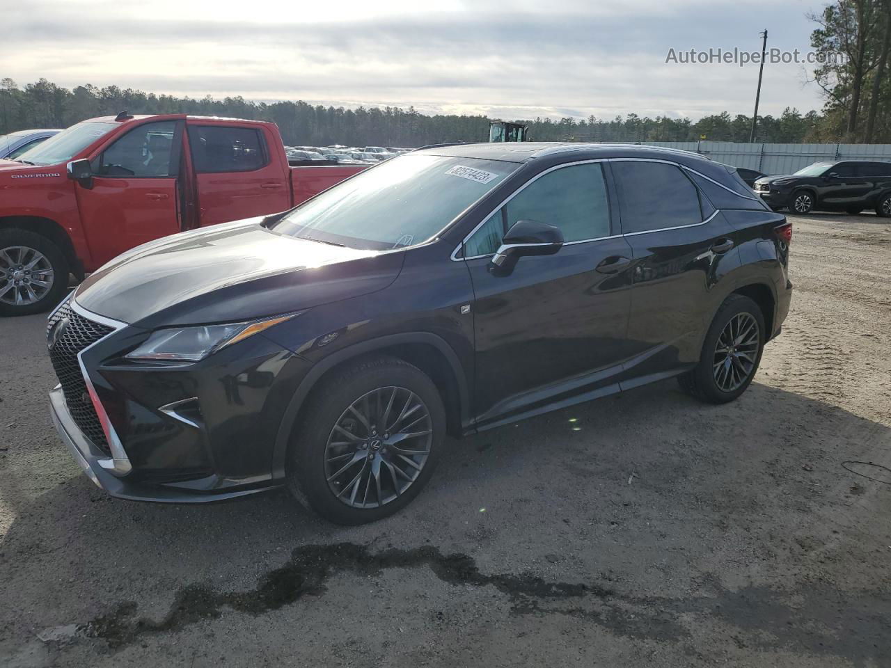 2016 Lexus Rx 350 Base Черный vin: 2T2BZMCA2GC043437