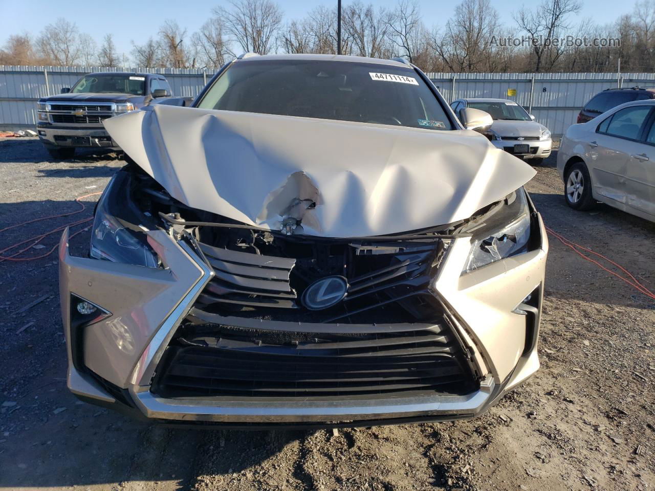 2016 Lexus Rx 350 Base Beige vin: 2T2BZMCA2GC049318