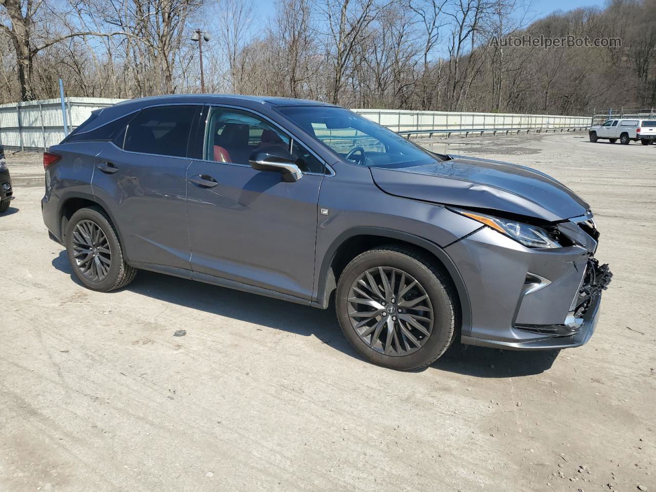 2016 Lexus Rx 350 Base Серый vin: 2T2BZMCA3GC002864