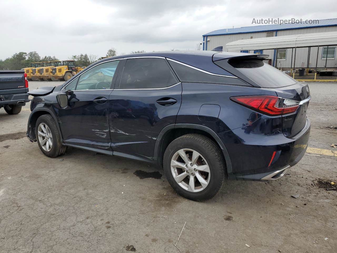 2016 Lexus Rx 350 Base Blue vin: 2T2BZMCA3GC006252