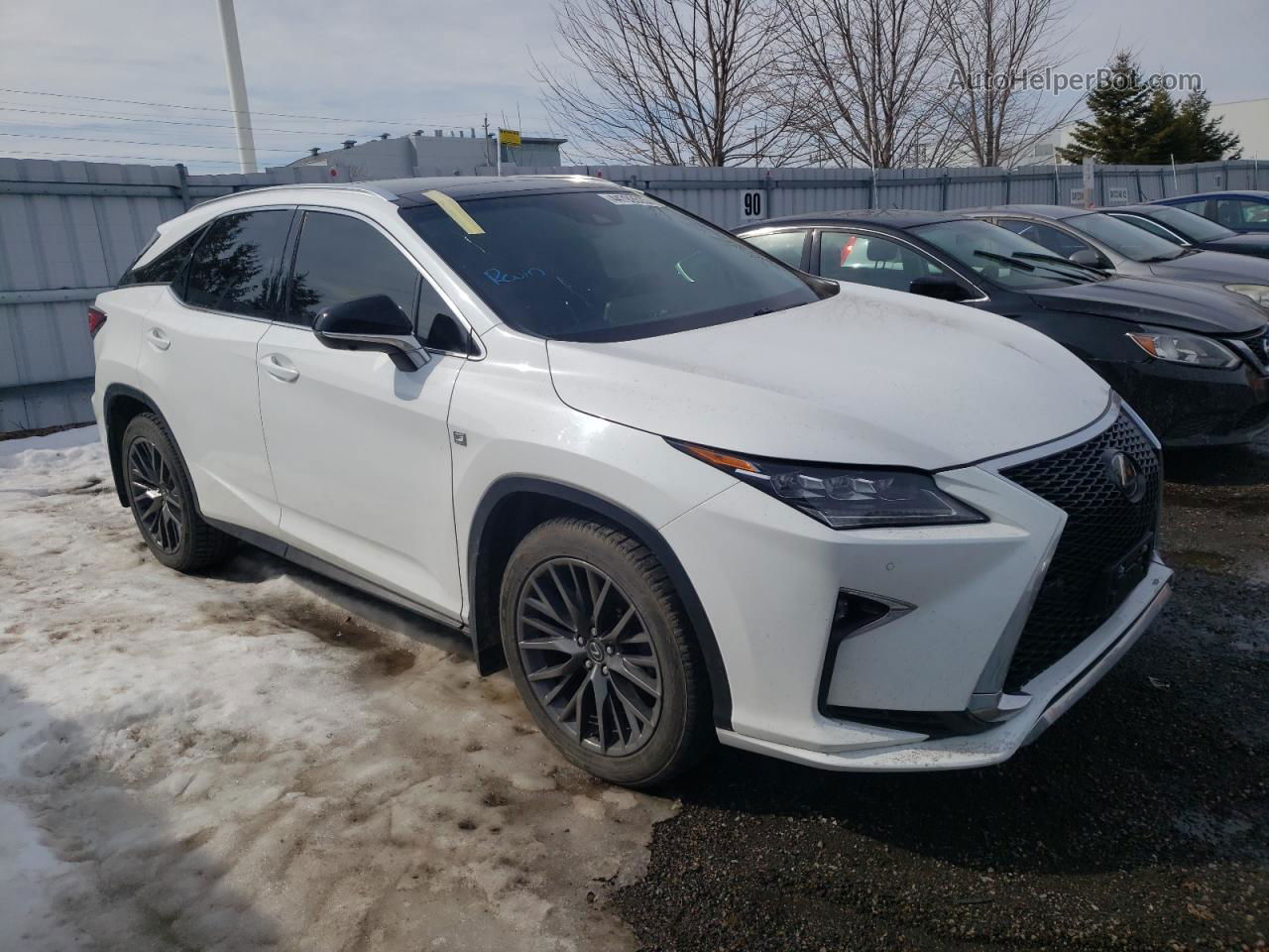 2016 Lexus Rx 350 Base Белый vin: 2T2BZMCA3GC009622