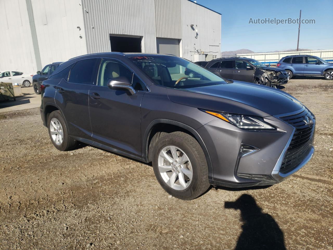 2016 Lexus Rx 350 Base Gray vin: 2T2BZMCA3GC015999