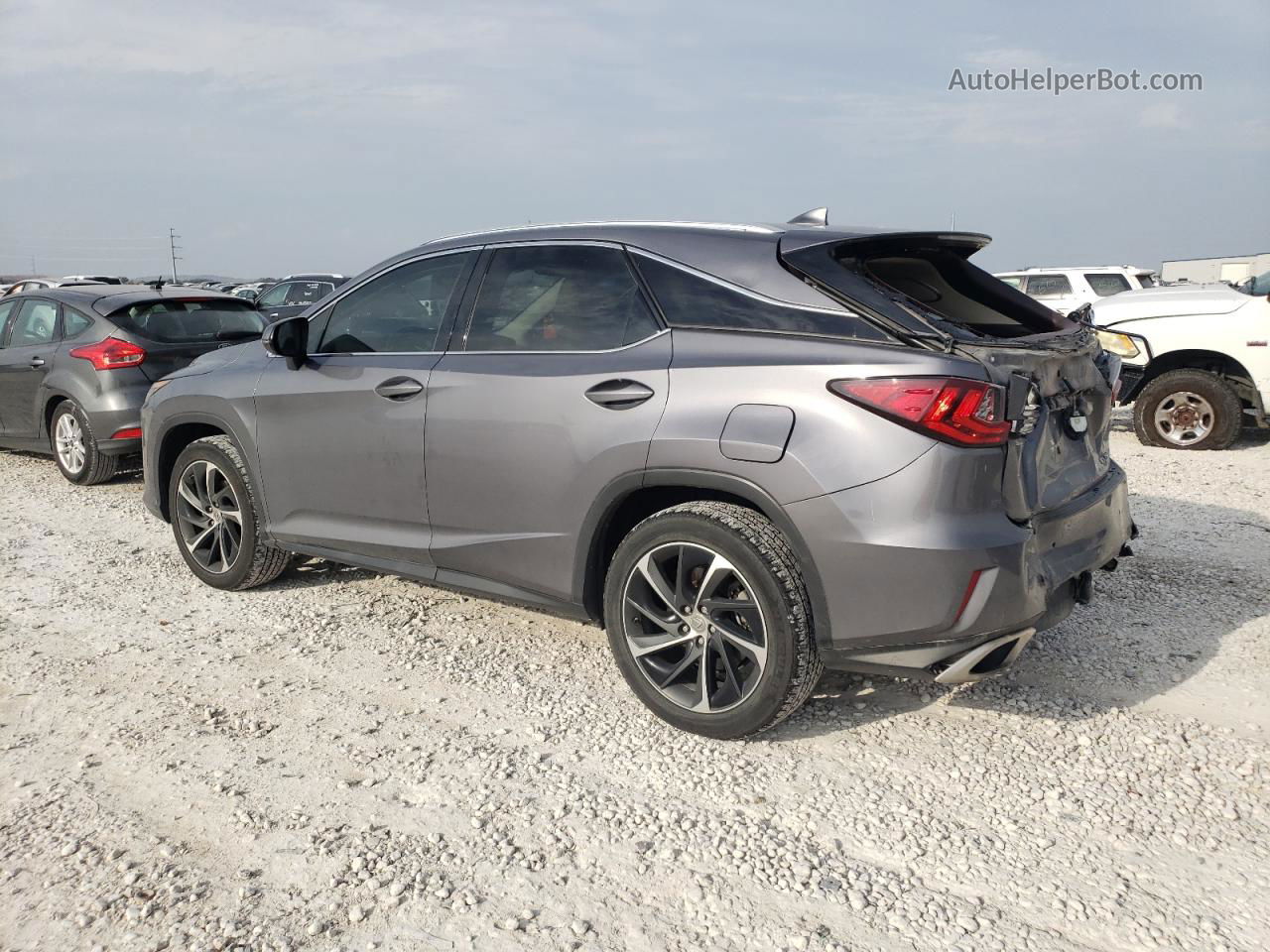 2016 Lexus Rx 350 Base Charcoal vin: 2T2BZMCA3GC021544