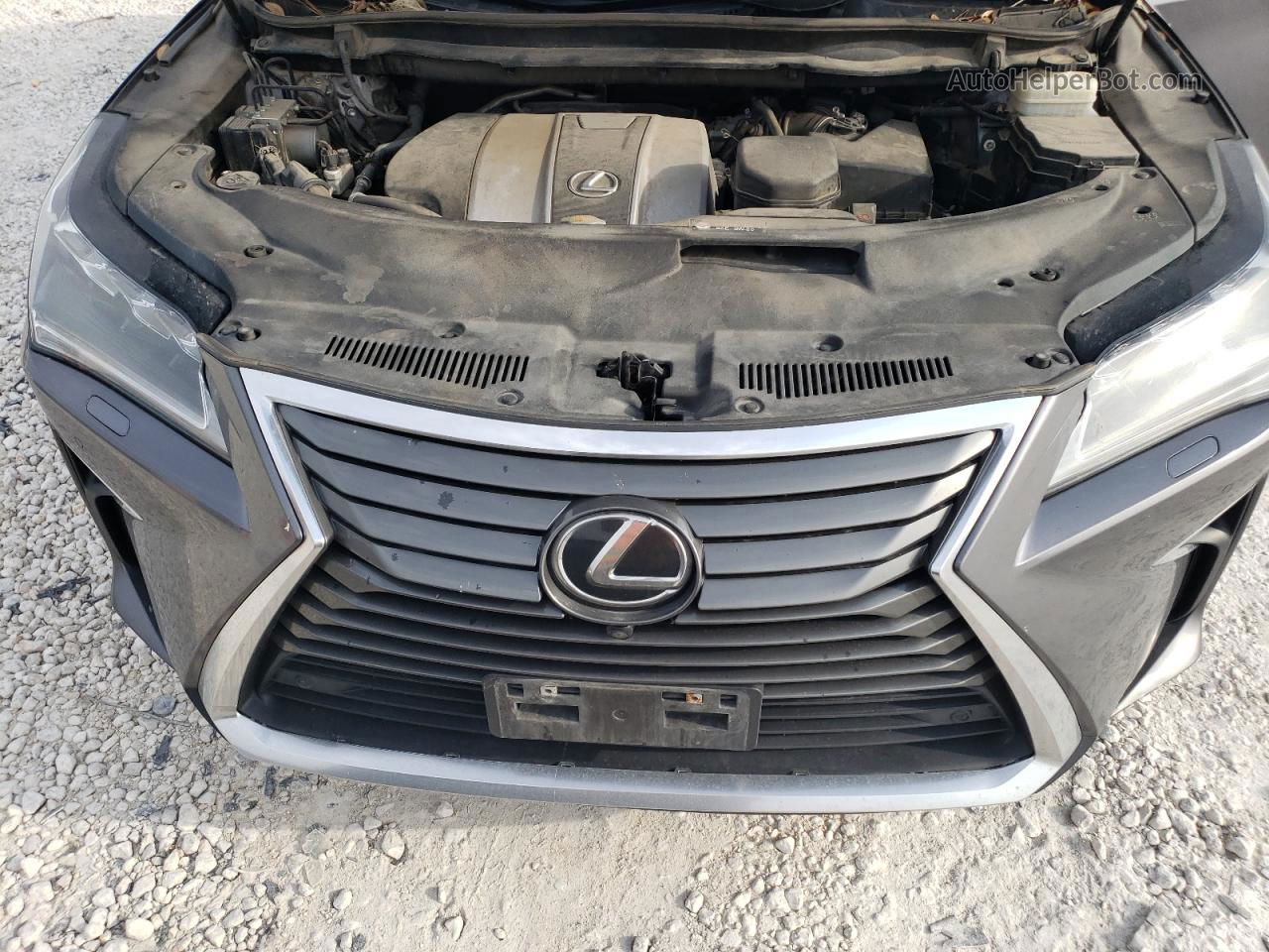 2016 Lexus Rx 350 Base Charcoal vin: 2T2BZMCA3GC021544