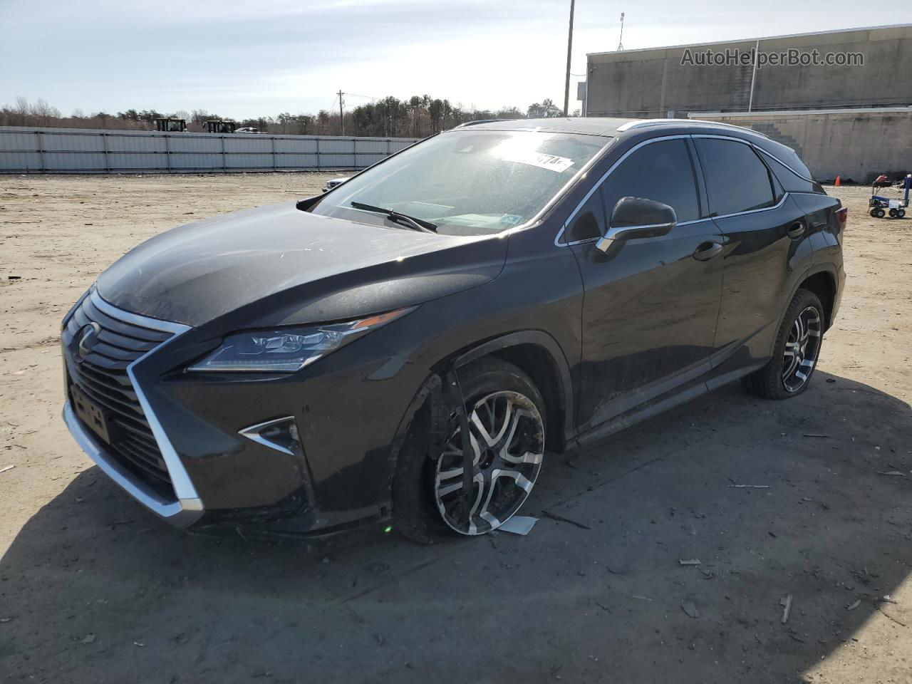 2016 Lexus Rx 350 Base Черный vin: 2T2BZMCA3GC025139