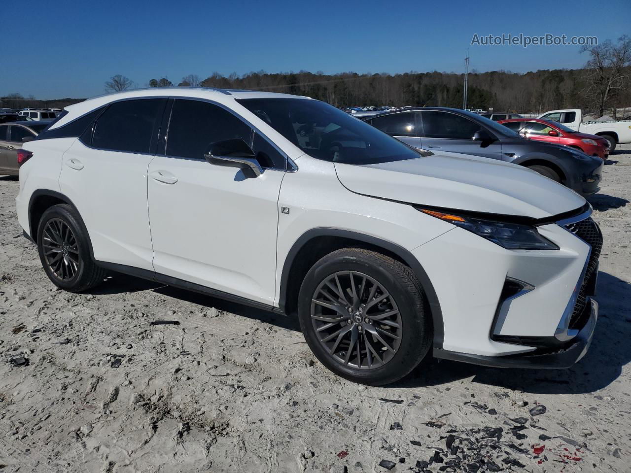 2016 Lexus Rx 350 Base Белый vin: 2T2BZMCA3GC026517