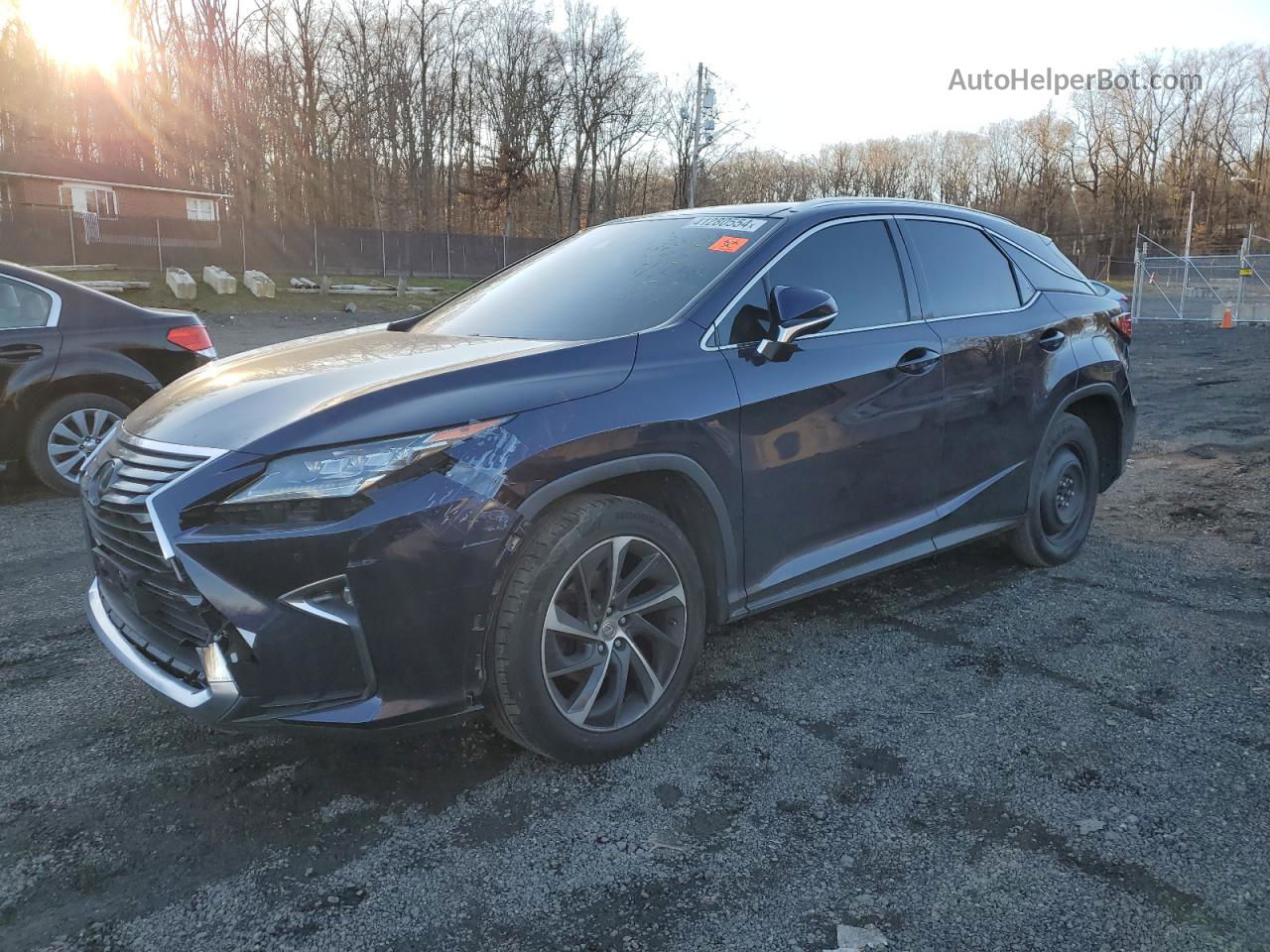 2016 Lexus Rx 350 Base Синий vin: 2T2BZMCA3GC027912