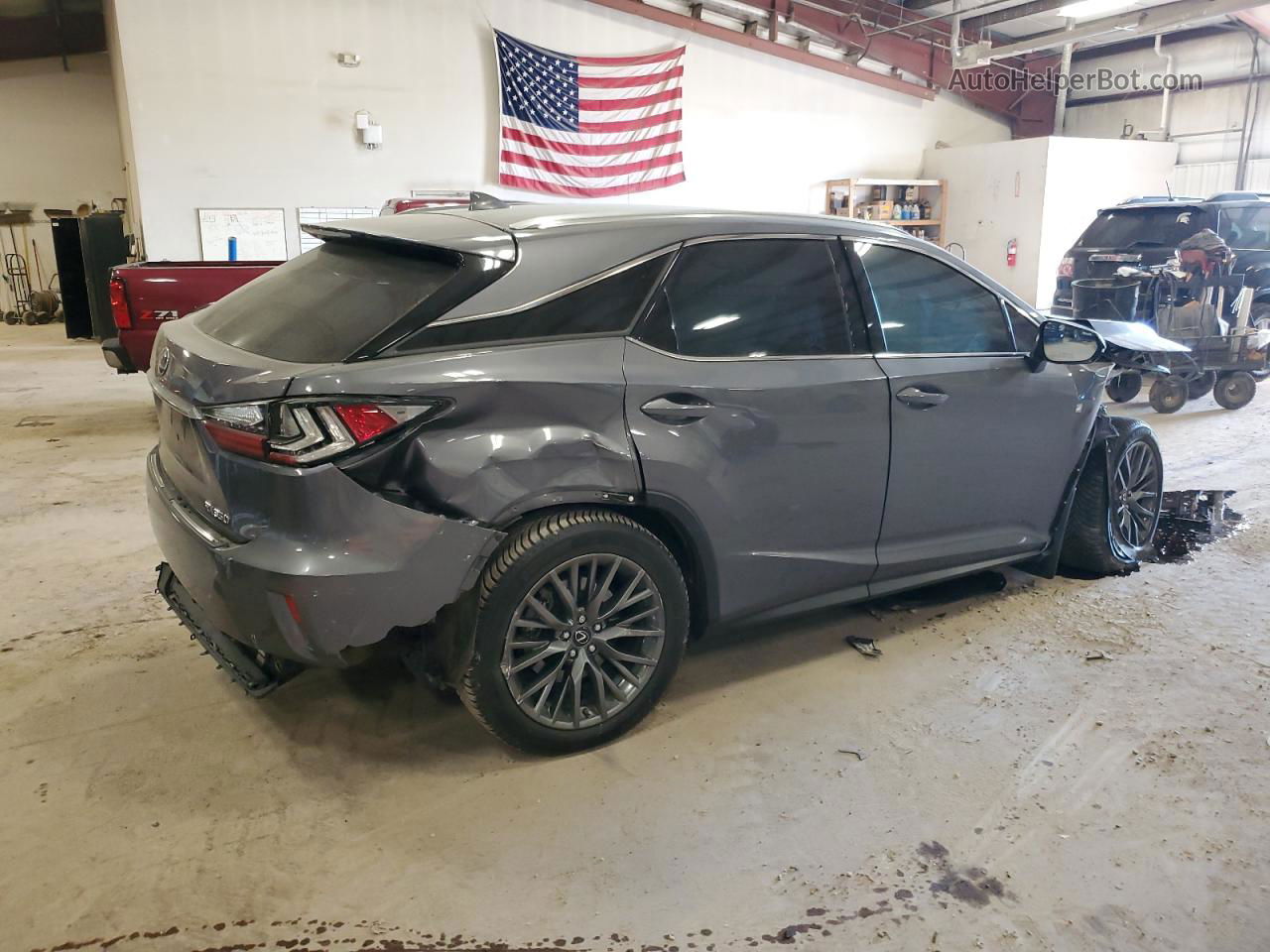 2016 Lexus Rx 350 Base Gray vin: 2T2BZMCA3GC036383