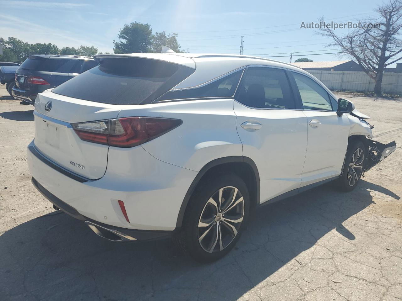 2016 Lexus Rx 350 Base White vin: 2T2BZMCA3GC049005