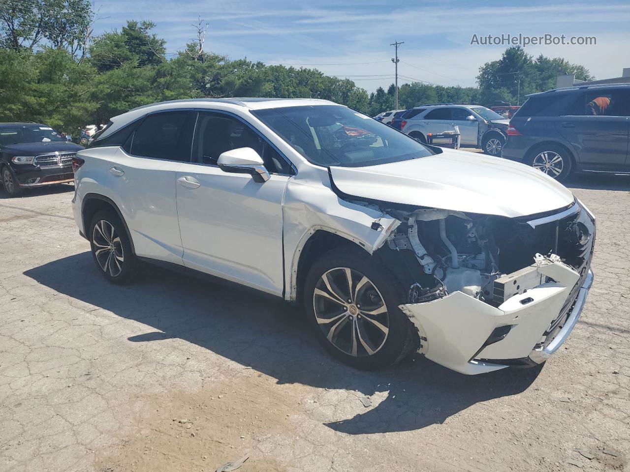 2016 Lexus Rx 350 Base White vin: 2T2BZMCA3GC049005