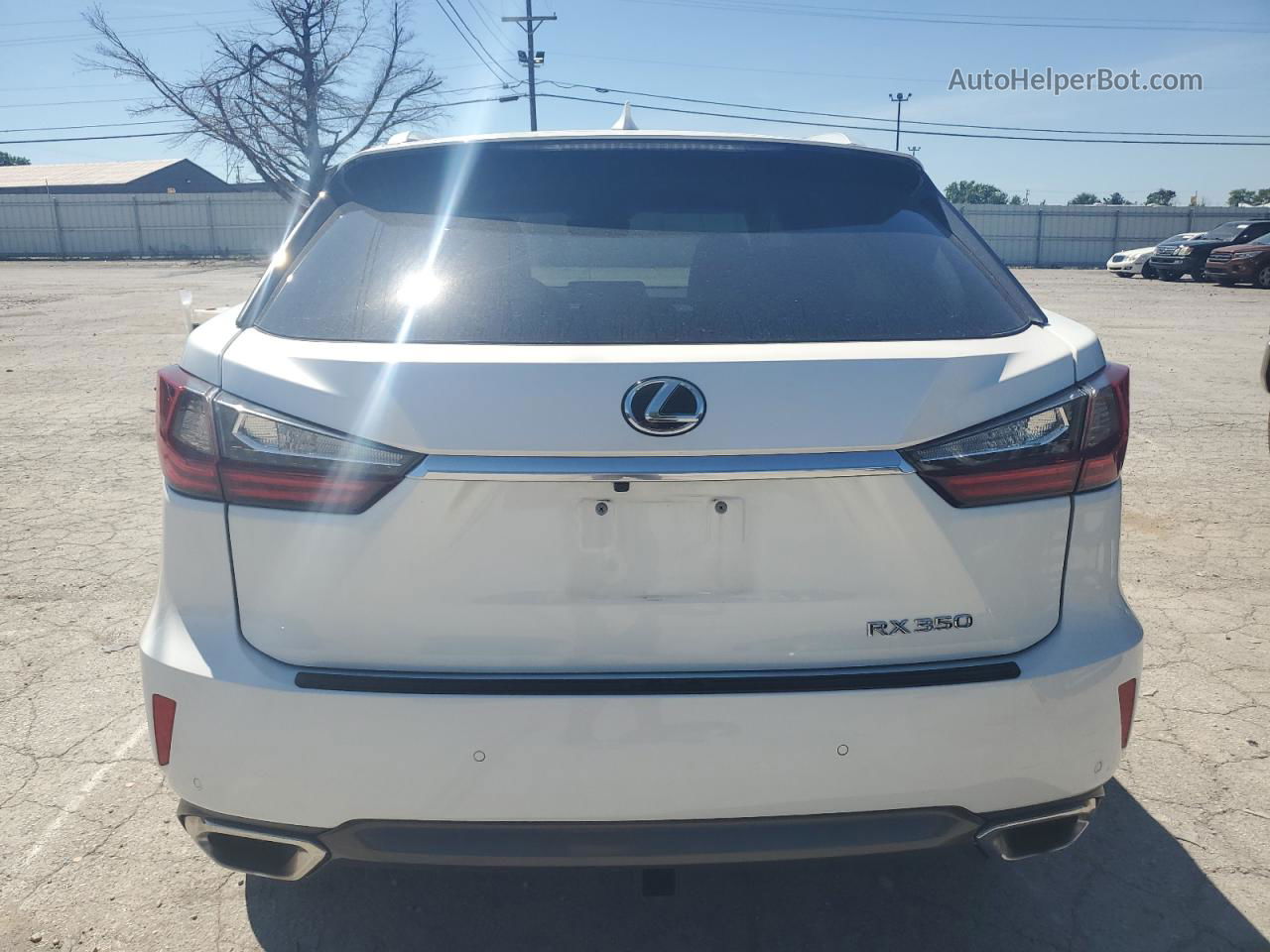 2016 Lexus Rx 350 Base White vin: 2T2BZMCA3GC049005