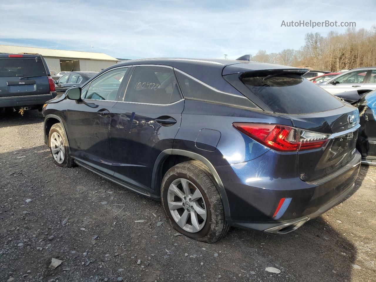 2016 Lexus Rx 350 Base Blue vin: 2T2BZMCA3GC049859