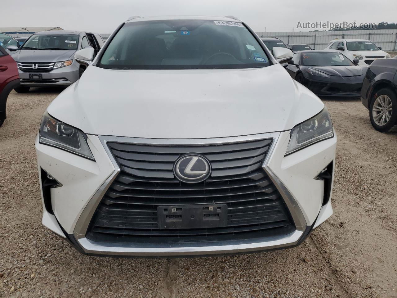 2016 Lexus Rx 350 Base Белый vin: 2T2BZMCA4GC006941