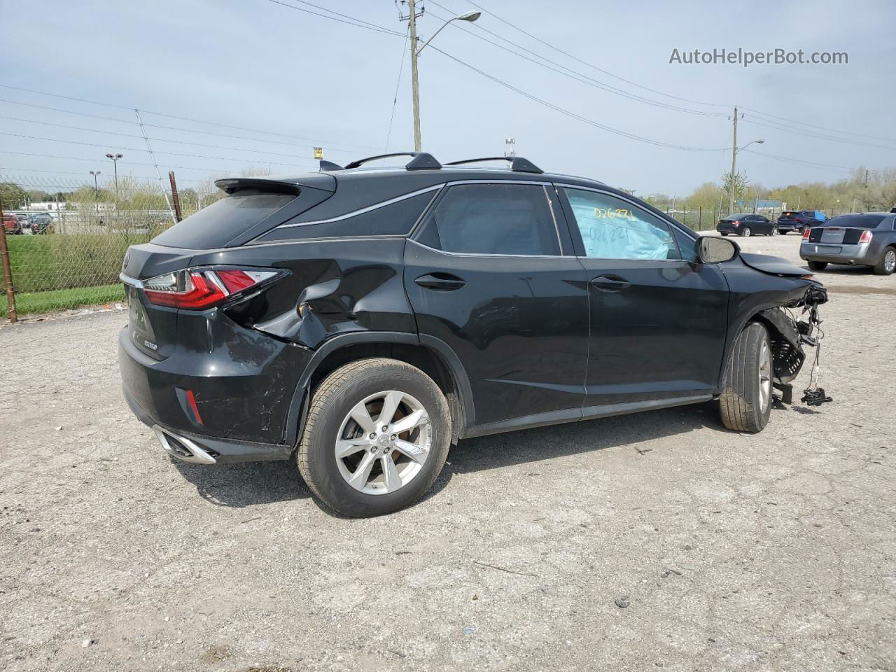 2016 Lexus Rx 350 Base Черный vin: 2T2BZMCA4GC026221