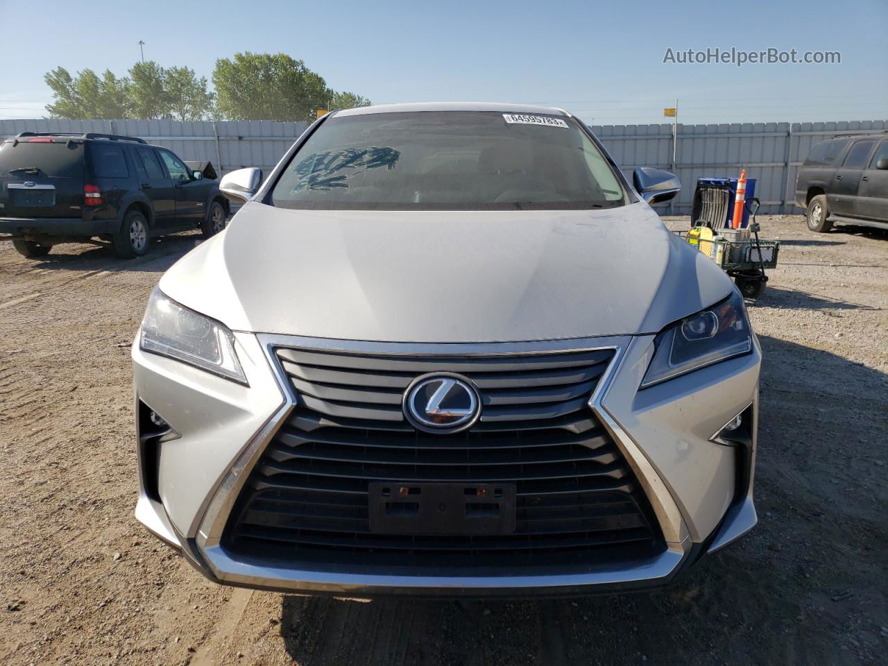 2016 Lexus Rx 350 Base Silver vin: 2T2BZMCA4GC027434