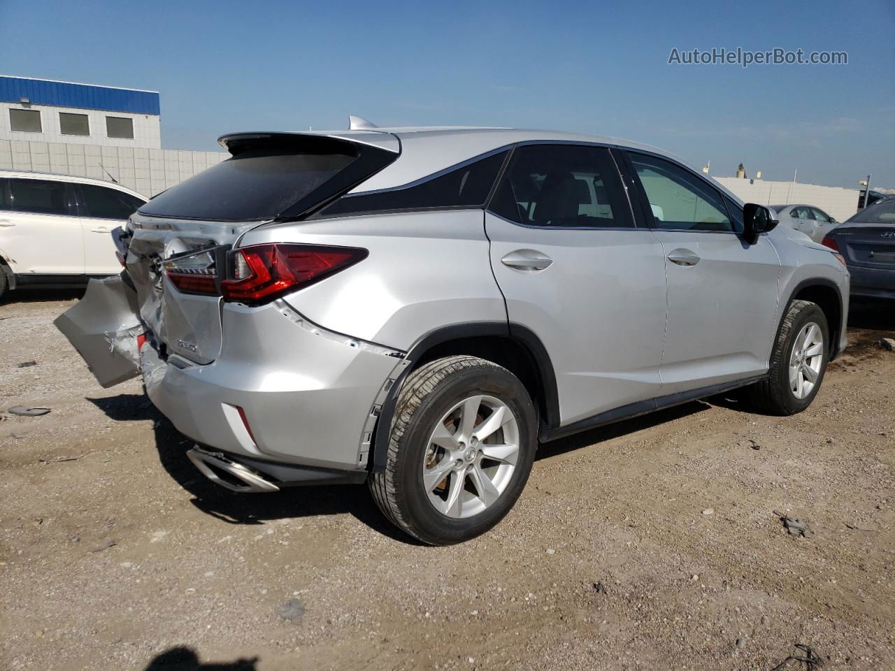 2016 Lexus Rx 350 Base Silver vin: 2T2BZMCA4GC027434