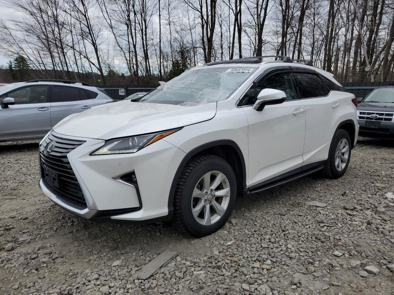 2016 Lexus Rx 350 Base White vin: 2T2BZMCA4GC032102