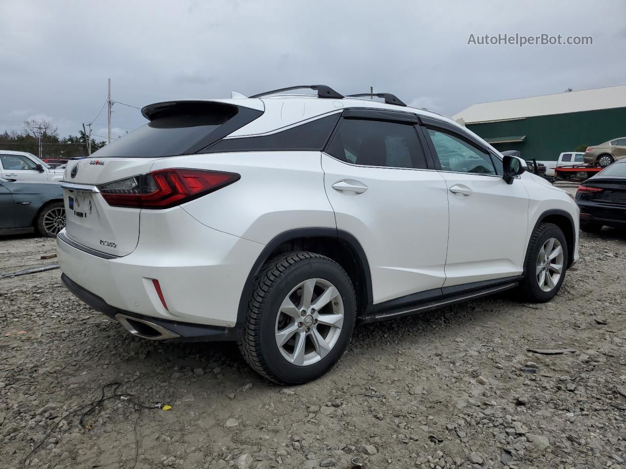 2016 Lexus Rx 350 Base White vin: 2T2BZMCA4GC032102