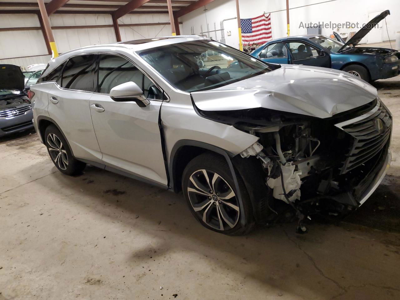 2016 Lexus Rx 350 Base Silver vin: 2T2BZMCA4GC039437