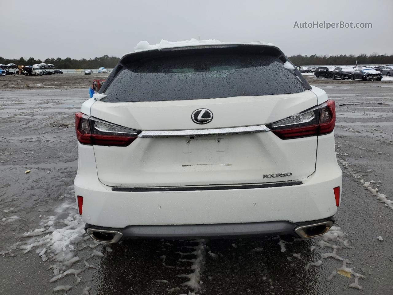 2016 Lexus Rx 350 Base White vin: 2T2BZMCA4GC048901