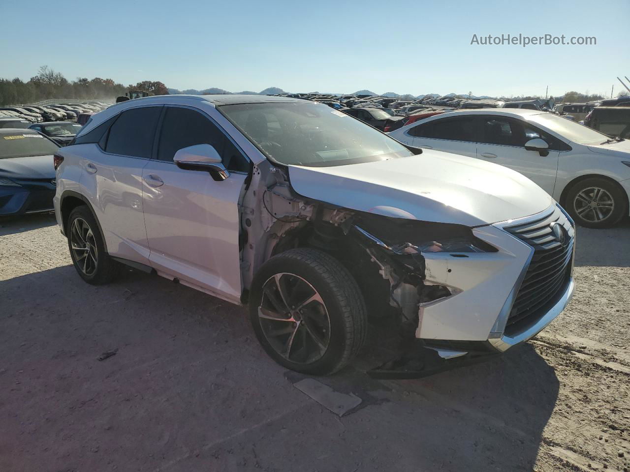 2016 Lexus Rx 350 Base White vin: 2T2BZMCA5GC005698