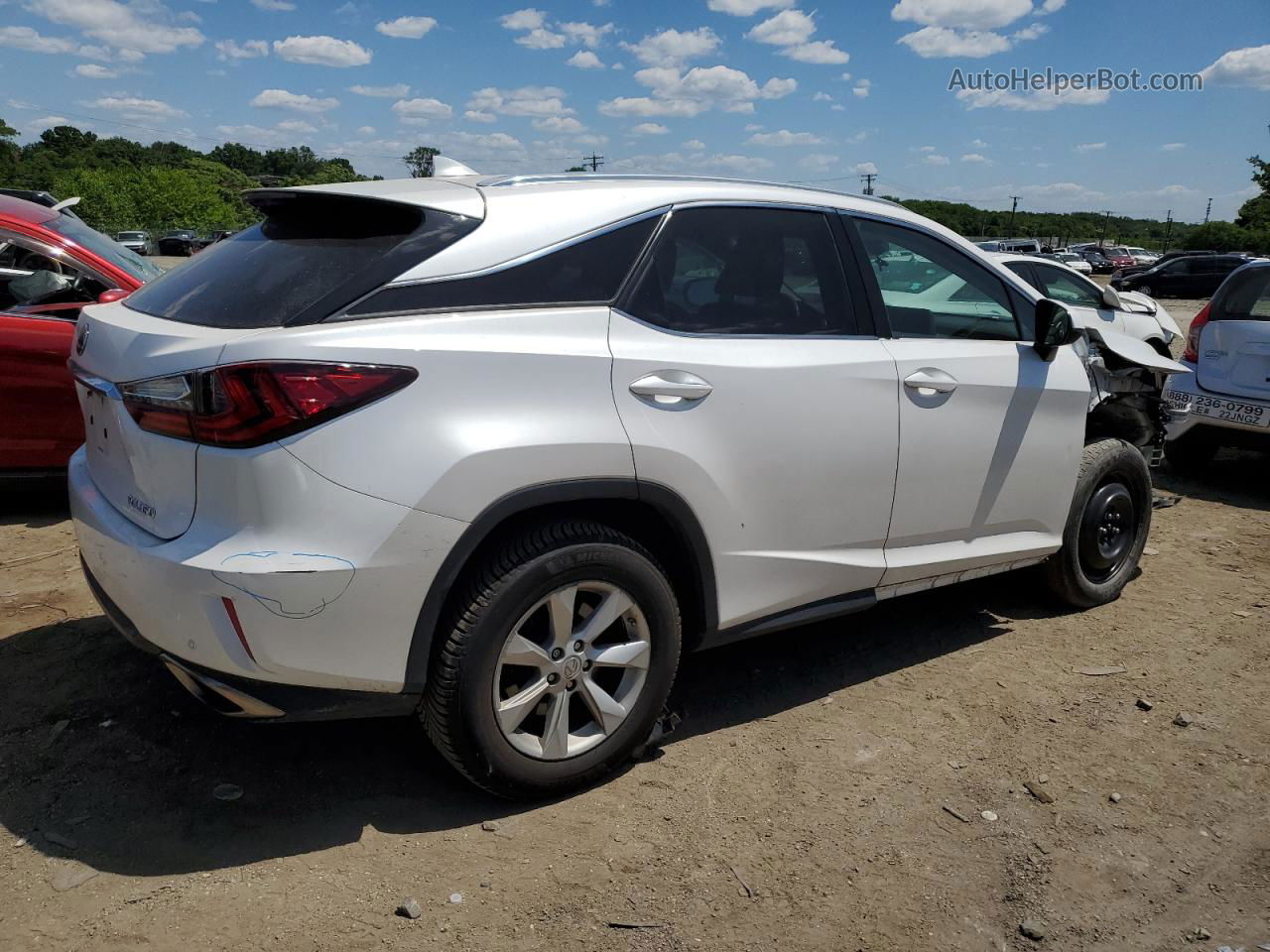 2016 Lexus Rx 350 Base White vin: 2T2BZMCA5GC017107