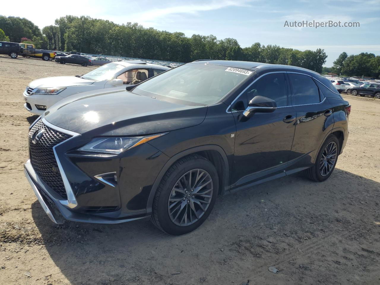 2016 Lexus Rx 350 Base Черный vin: 2T2BZMCA5GC017270