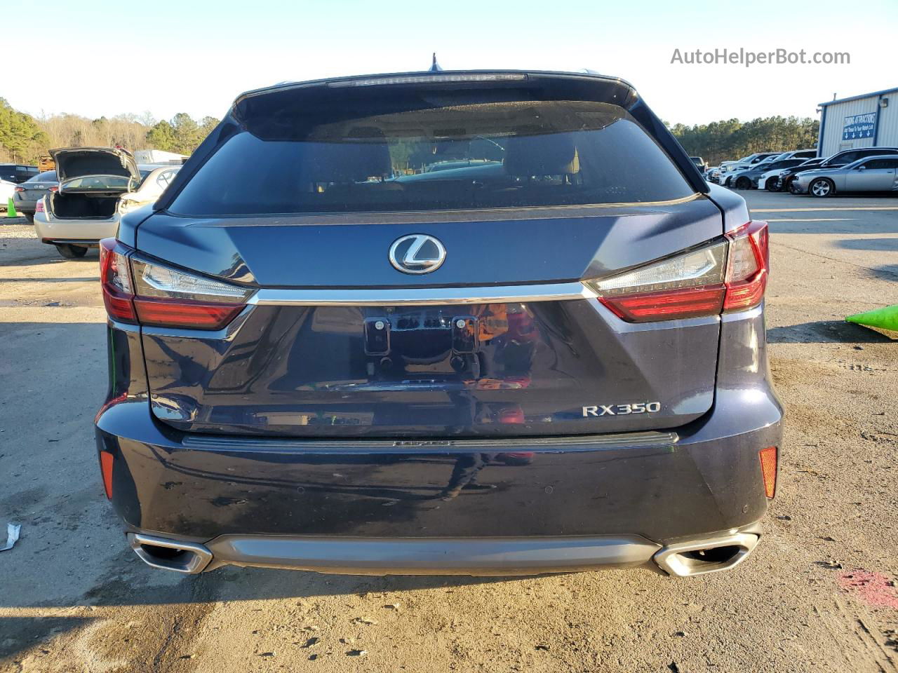 2016 Lexus Rx 350 Base Blue vin: 2T2BZMCA5GC033274