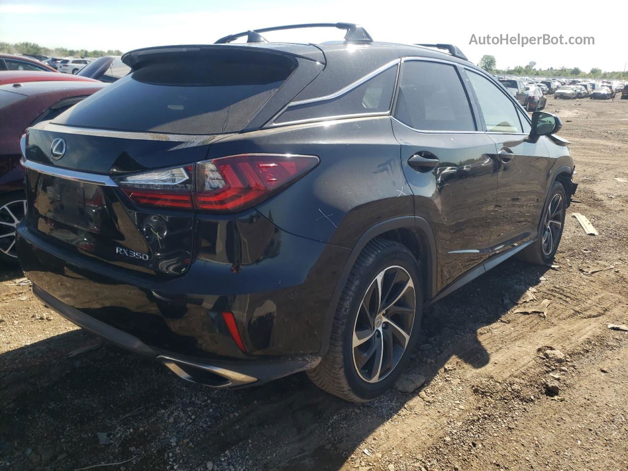 2016 Lexus Rx 350 Base Black vin: 2T2BZMCA5GC033470