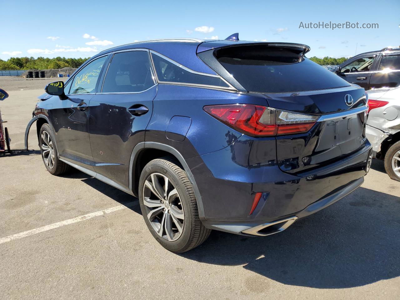 2016 Lexus Rx 350 Base Blue vin: 2T2BZMCA5GC046252