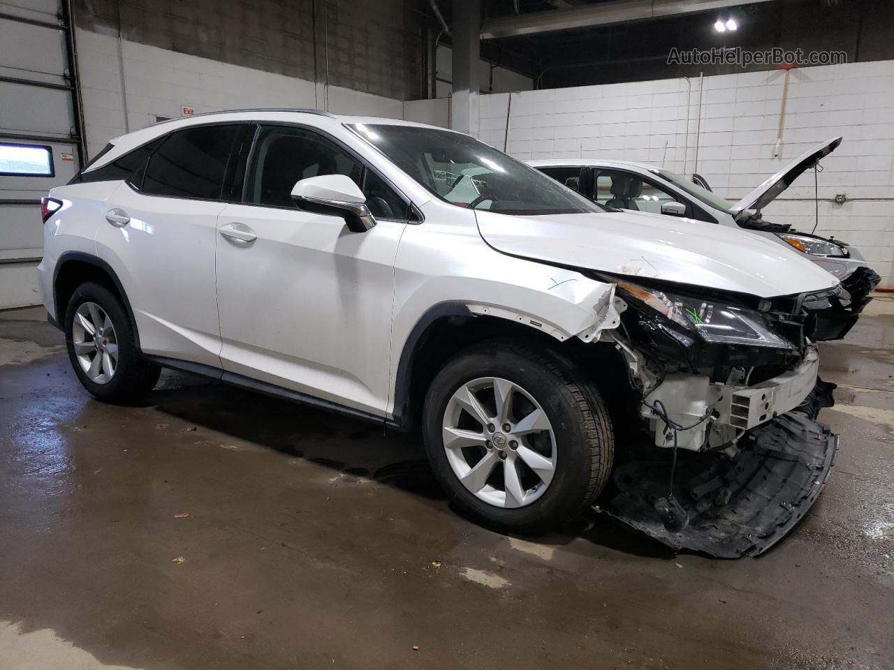 2016 Lexus Rx 350 Base White vin: 2T2BZMCA6GC007752