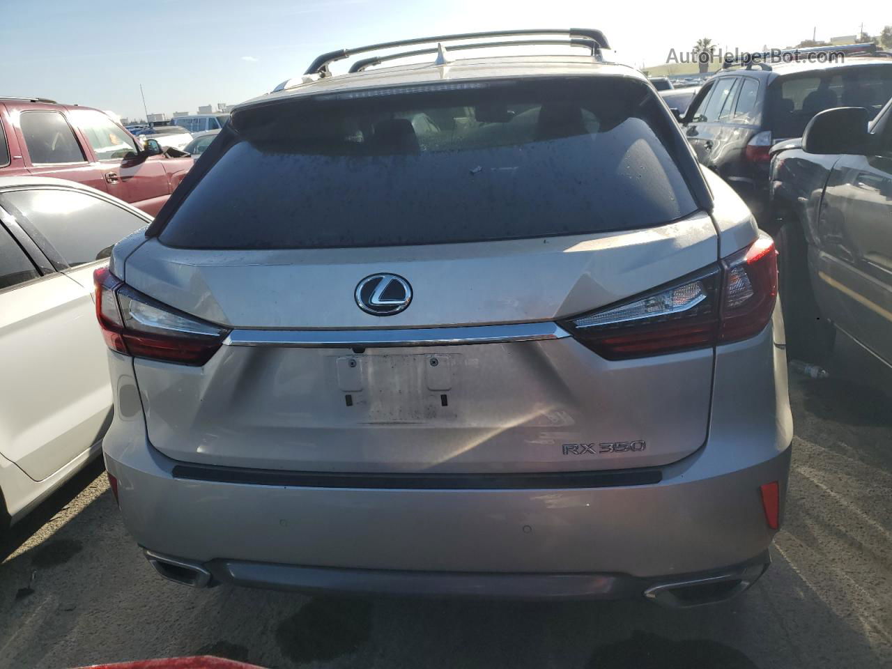 2016 Lexus Rx 350 Base Silver vin: 2T2BZMCA6GC014538