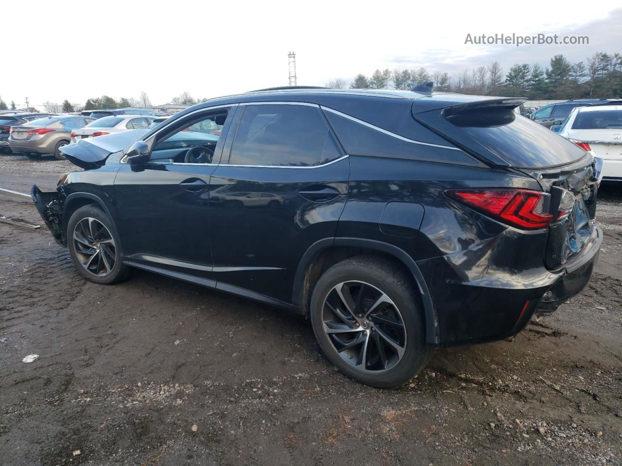 2016 Lexus Rx 350 Base Black vin: 2T2BZMCA6GC026026