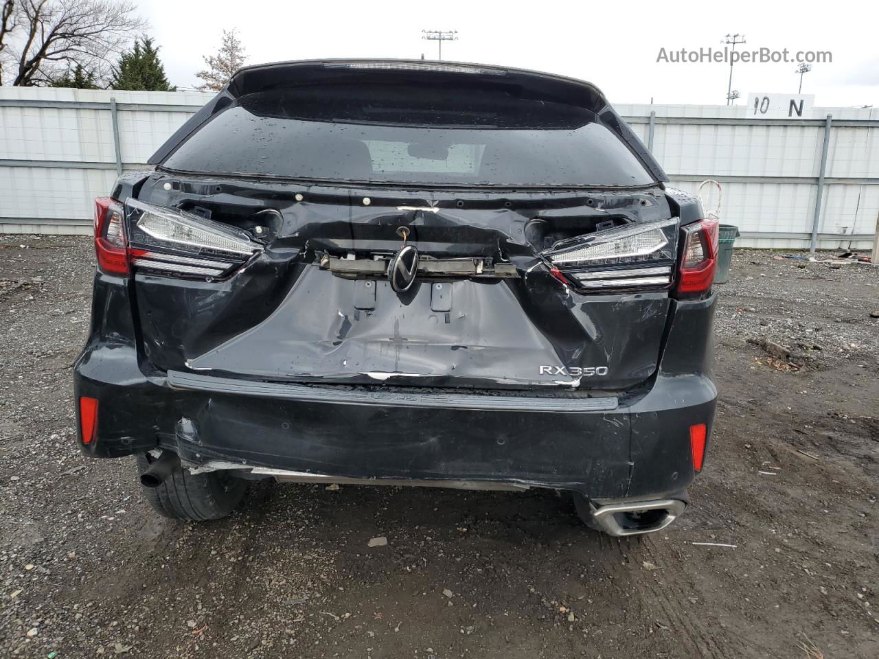 2016 Lexus Rx 350 Base Black vin: 2T2BZMCA6GC026026