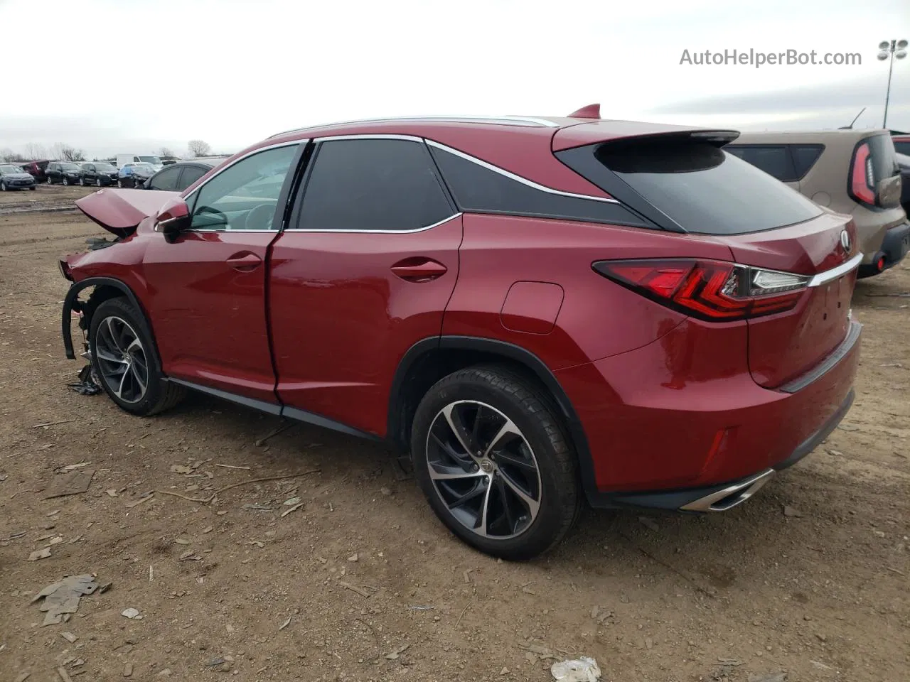 2016 Lexus Rx 350 Base Red vin: 2T2BZMCA6GC026902