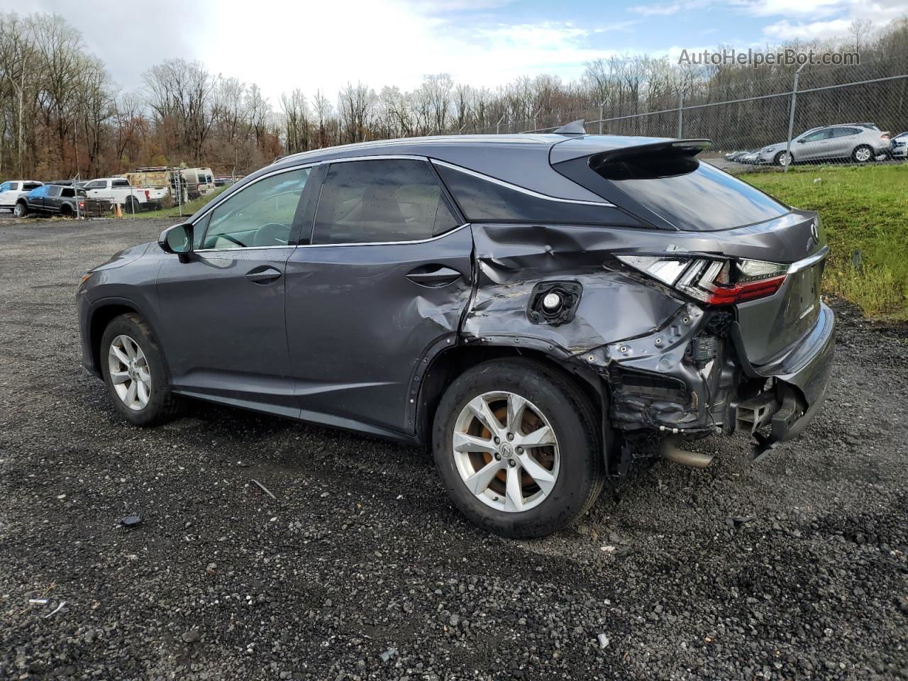 2016 Lexus Rx 350 Base Gray vin: 2T2BZMCA7GC003757