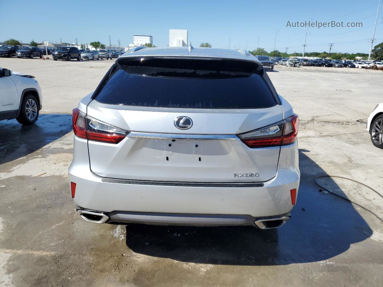 2016 Lexus Rx 350 Base Silver vin: 2T2BZMCA7GC003905