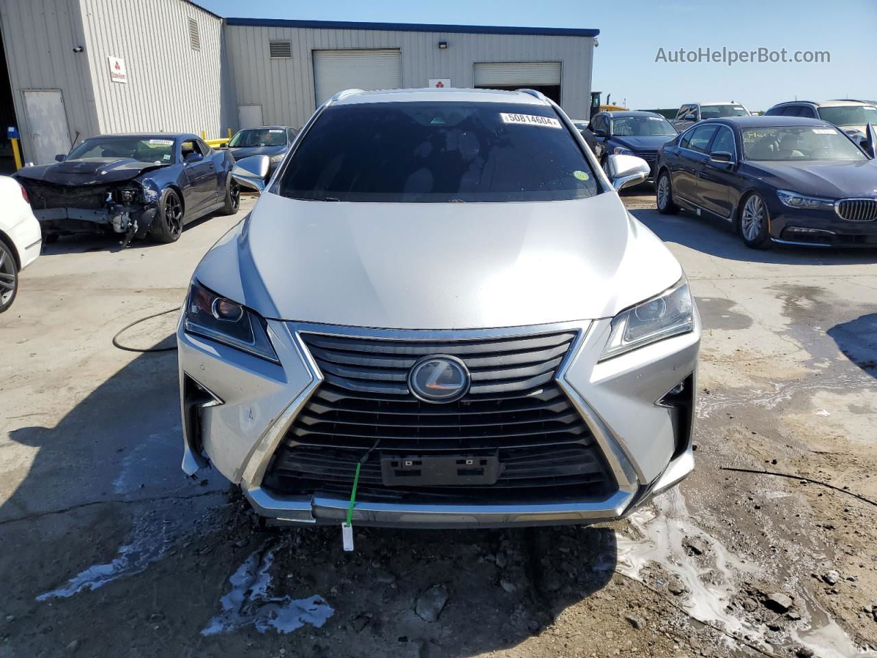 2016 Lexus Rx 350 Base Silver vin: 2T2BZMCA7GC003905