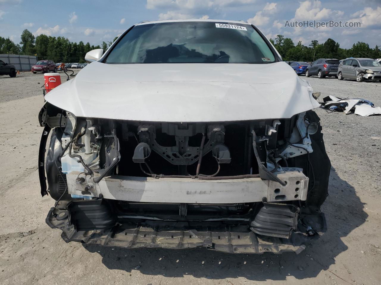 2016 Lexus Rx 350 Base White vin: 2T2BZMCA7GC024723