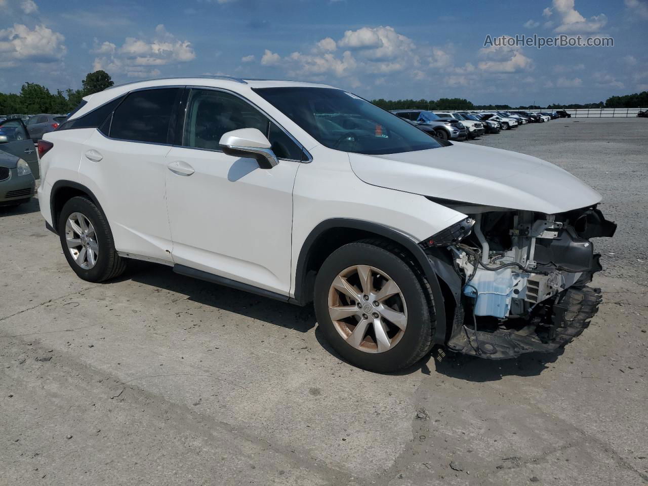 2016 Lexus Rx 350 Base White vin: 2T2BZMCA7GC024723